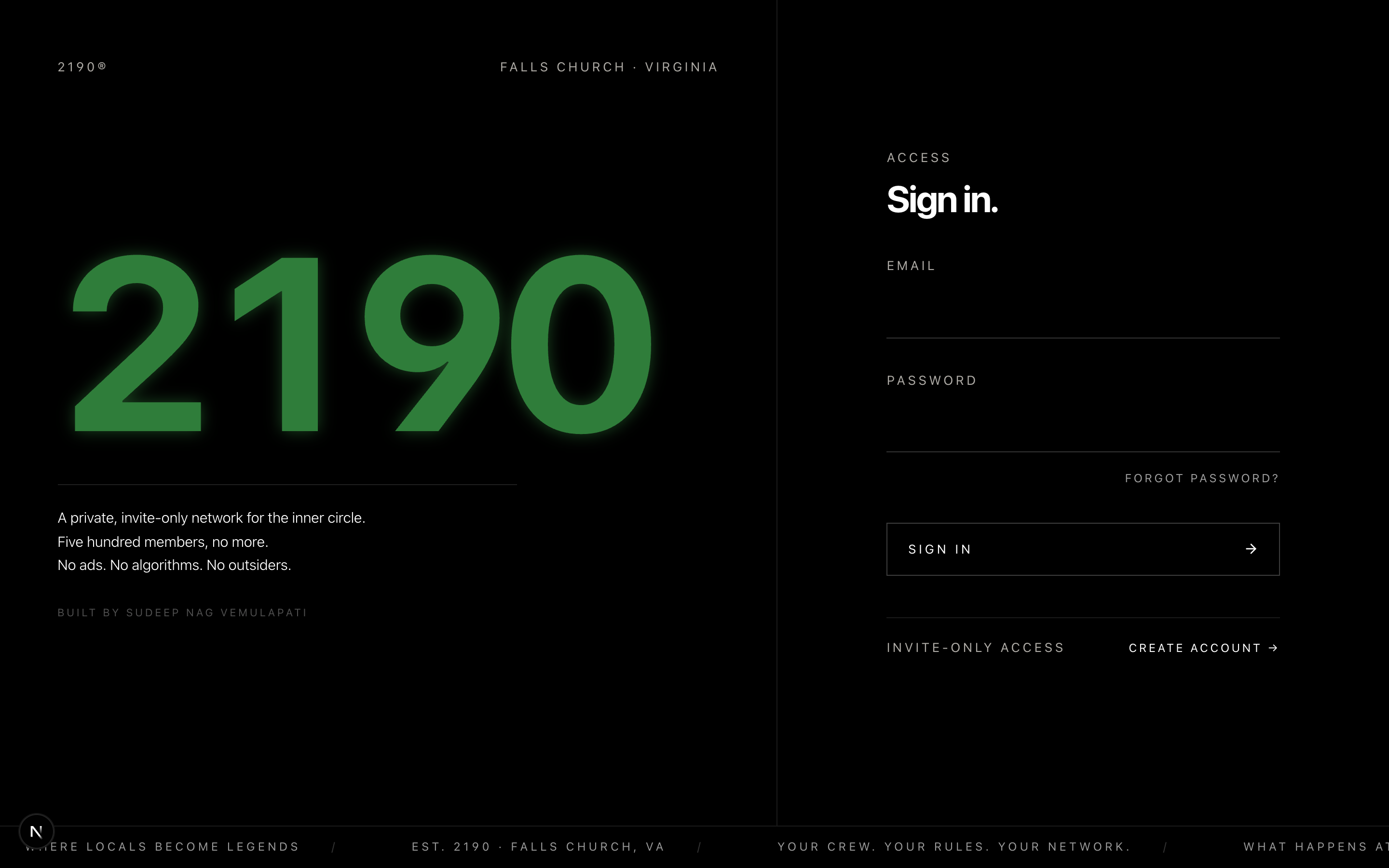 2190 login screen