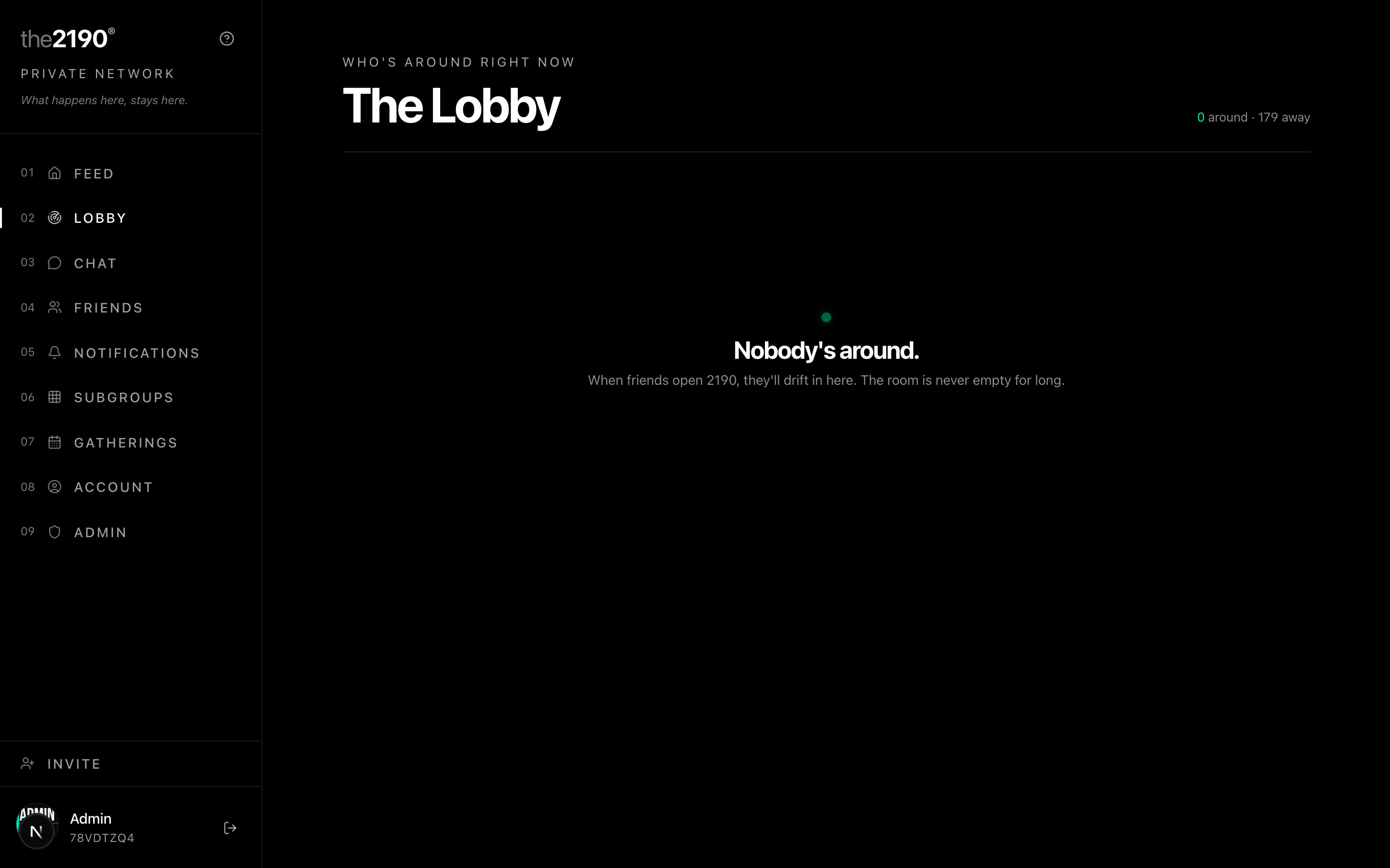 2190 — The lobby